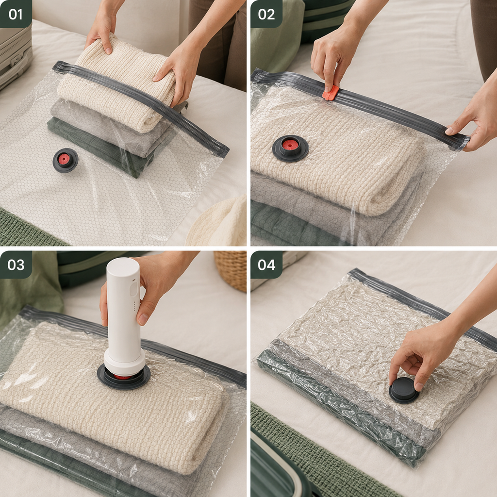 AirFold - Smart Compression Travel System