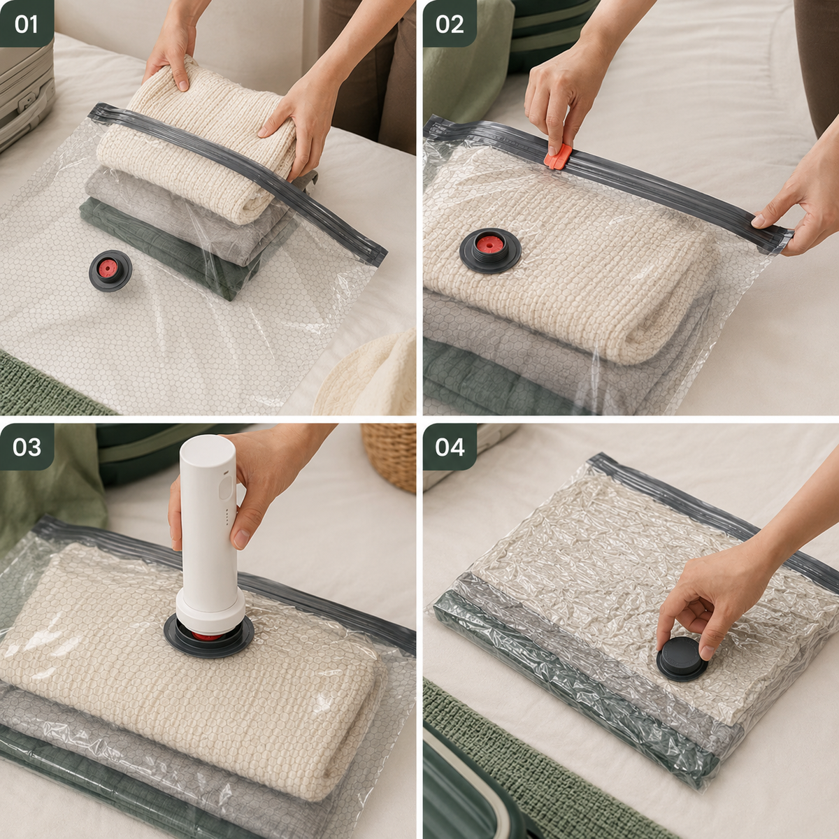AirFold - Smart Compression Travel System